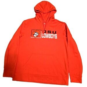 Fanatics Oklahoma‎ State Cowboys Hoodie Men's Large Orange/Black NWT